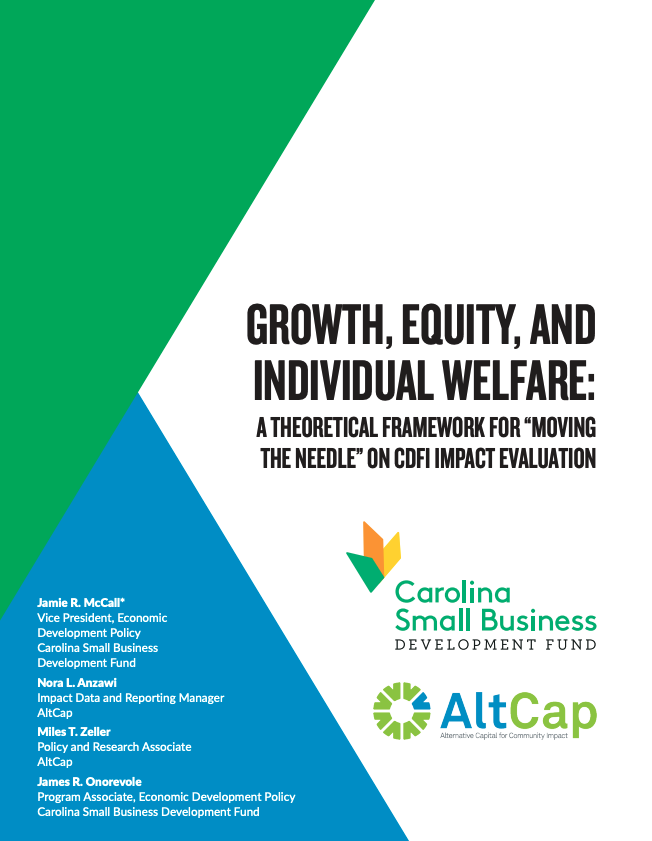 CDFI Impact Framework thumbnail